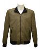 MAN DOUBLE-FACE LEATHER JACKET CODE: 05-M-GEORGEPERFORM (OLIVE)